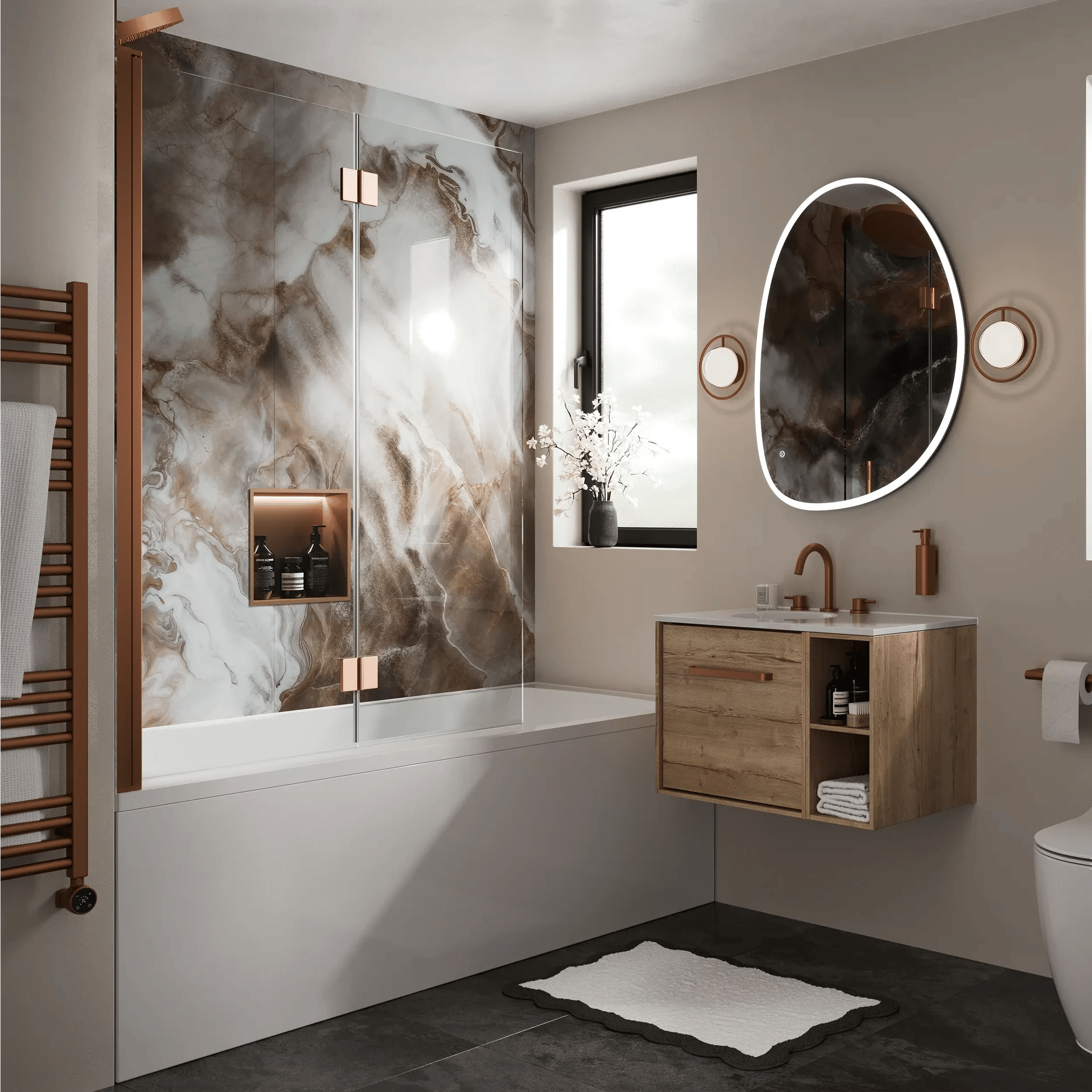 Modern Stylish Small Bathroom
