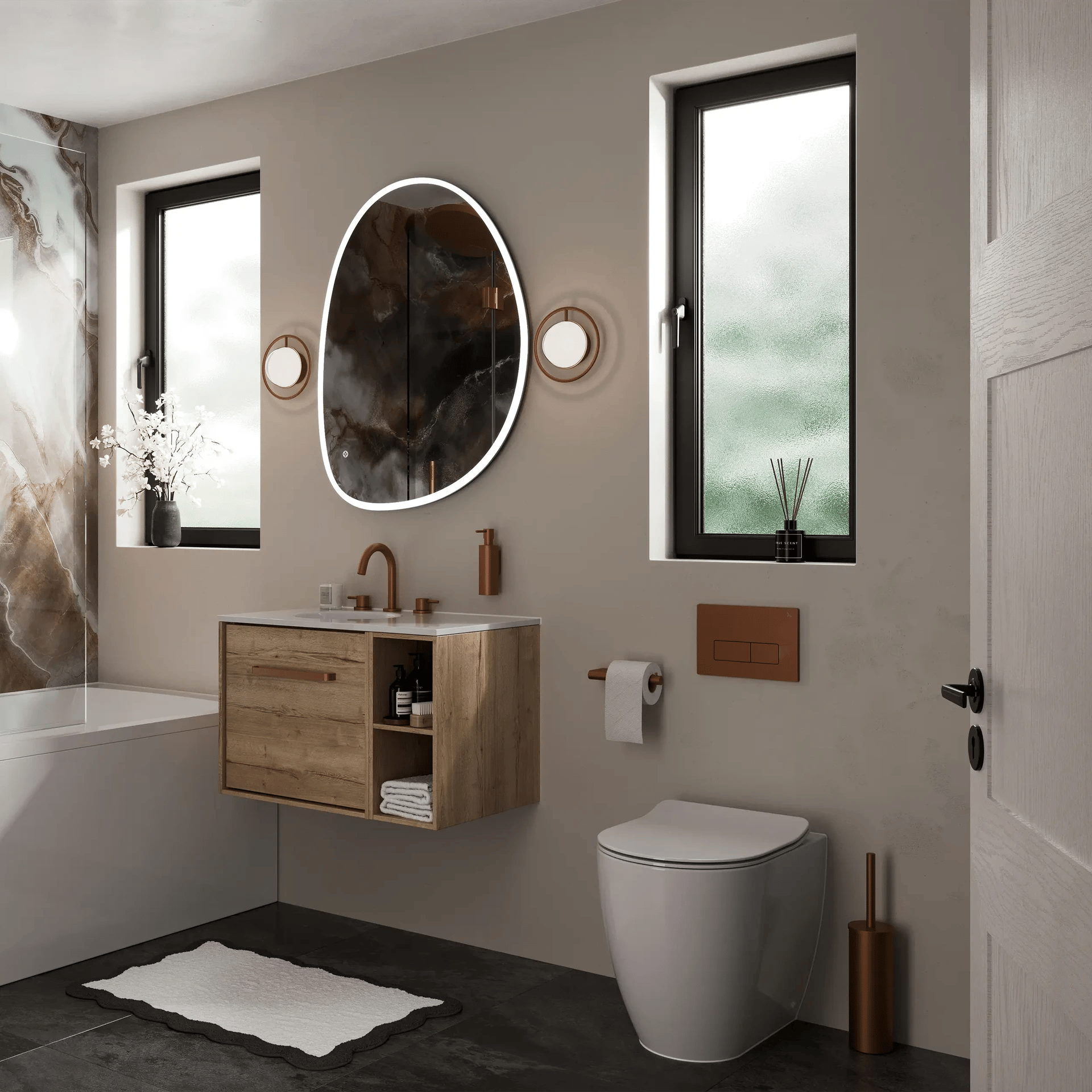 Modern Stylish Small Bathroom