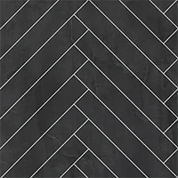 Black Herringbone