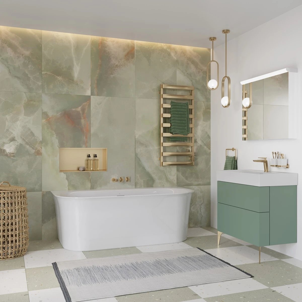 bright natural tones