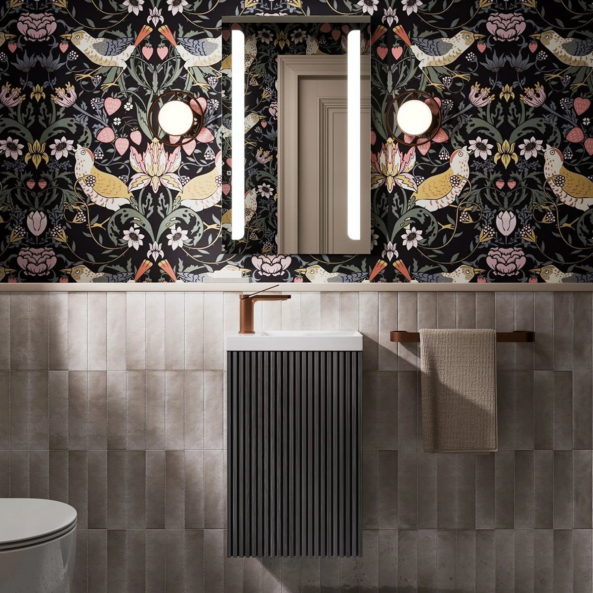 contrasting features