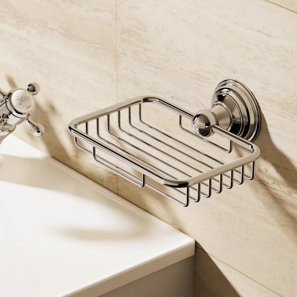 Belgravia Shower Basket Chrome