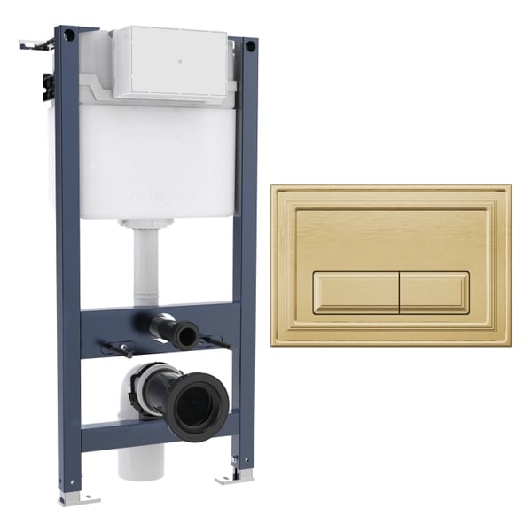 Belgravia Concealed Cistern Frame Set 2