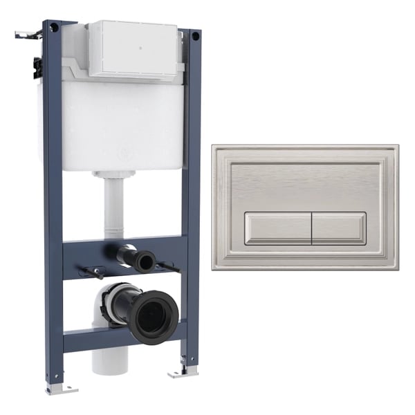 Belgravia Concealed Cistern Frame Set 2