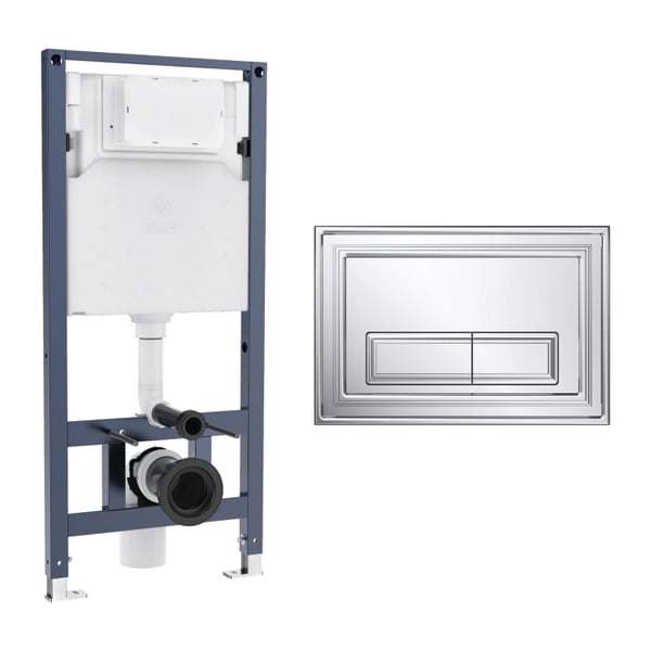 Belgravia Concealed Cistern Frame Set 3