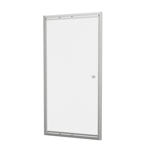 Clear 6 Infold Shower Door in Brushed Nickel