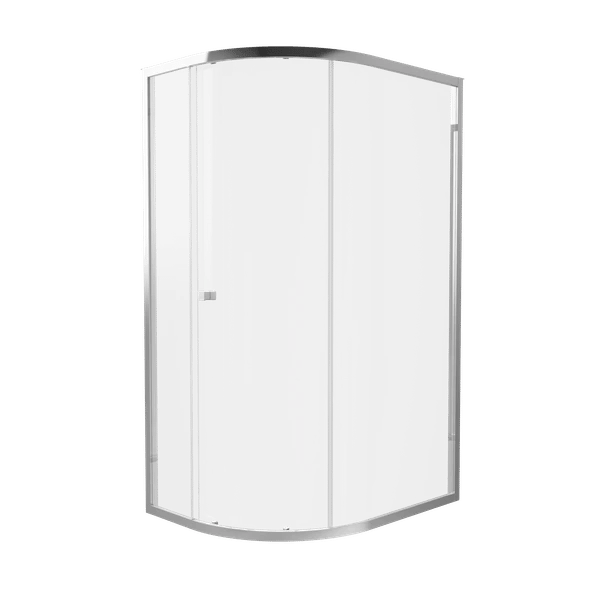 Clear 6 Quadrant Single Door - 1200x900mm