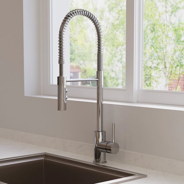 Cook Side Lever Kitchen Mixer with Flexi Spray Chrome