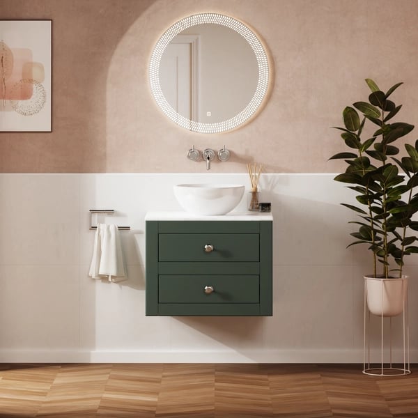 Canvass Furniture Unit with Worktop - 600mm