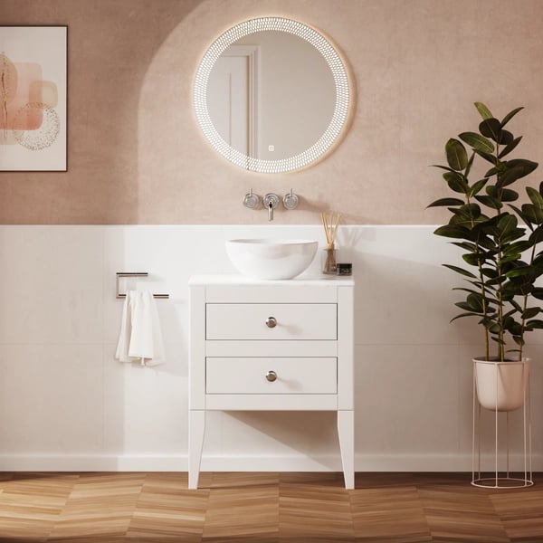 Canvass Furniture Unit with Worktop - 600mm