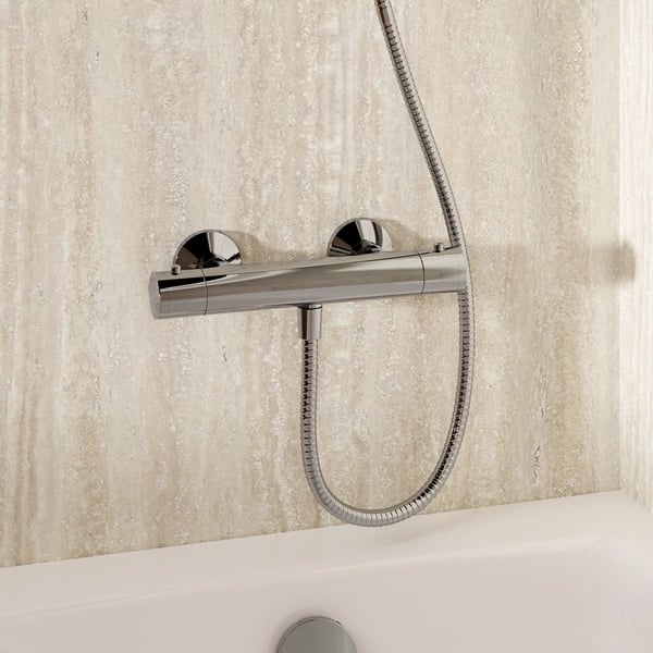 Exposed Kai Thermostatic Shower Valve Chrome