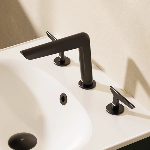 Foile 3 Hole Basin Tap