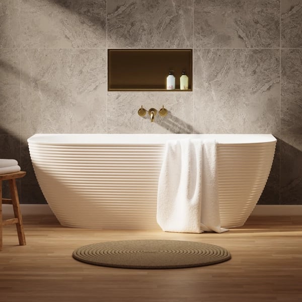 Auriga Back to Wall Bath