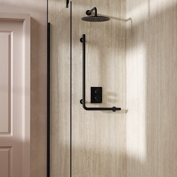 Right Angled Grab Bar