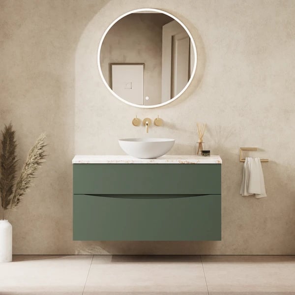 Glide II Furniture Unit with Worktop - 1000mm