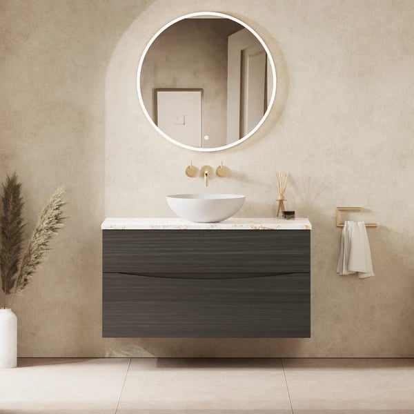 Glide II Furniture Unit with Worktop - 1000mm