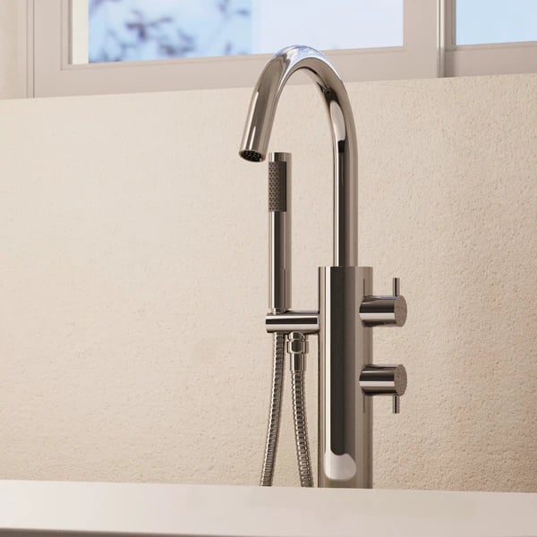 Kai Lever Thermo Bath Shower Mixer & Kit Chrome