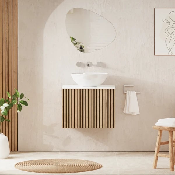 Limit Wall Hung Furniture Unit with Worktop - 600mm