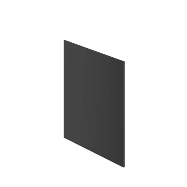 Limit Spacer Panel for 2x Drawer Units Anthracite