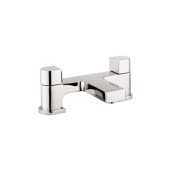 Planet Bath Filler Dual Lever Deck Mounted Chrome