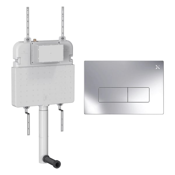 MPRO Tall Concealed Cistern Set 2