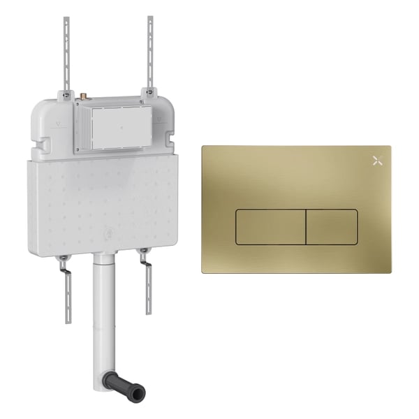 MPRO Tall Concealed Cistern Set 2