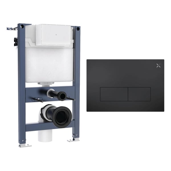 MPRO SS Concealed Cistern Frame Set 1