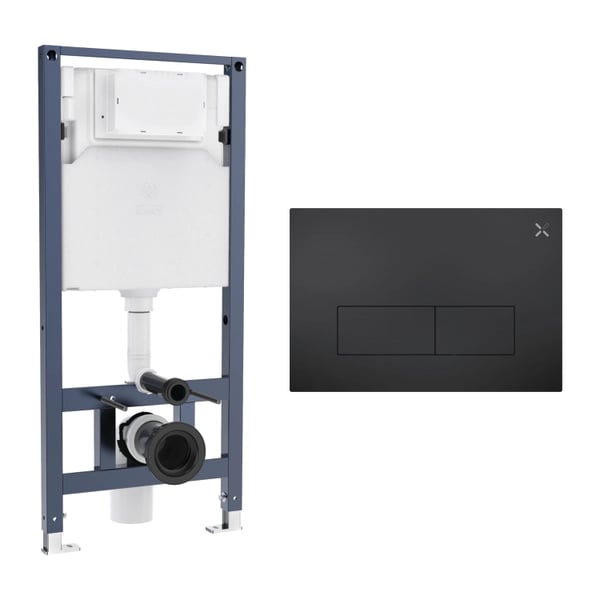 MPRO SS Concealed Cistern Frame Set 3