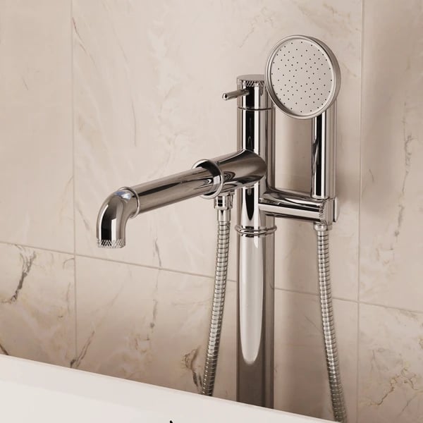 MPRO Industrial Floorstanding Bath Shower Mixer