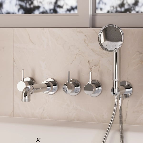 MPRO Industrial 5 Hole Bath Set