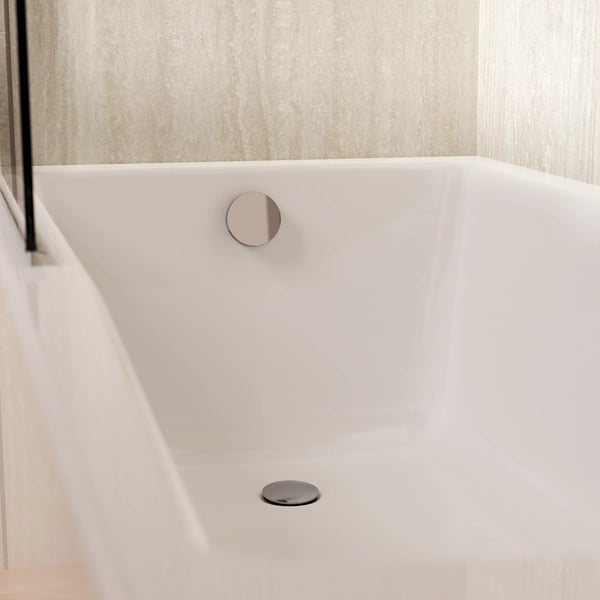 Overflow Bath Filler with Waste