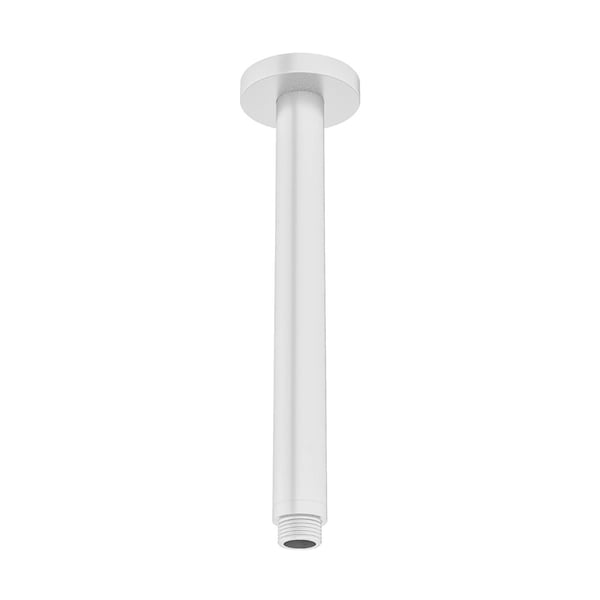 MPRO Ceiling Shower Arm 200mm Matt White