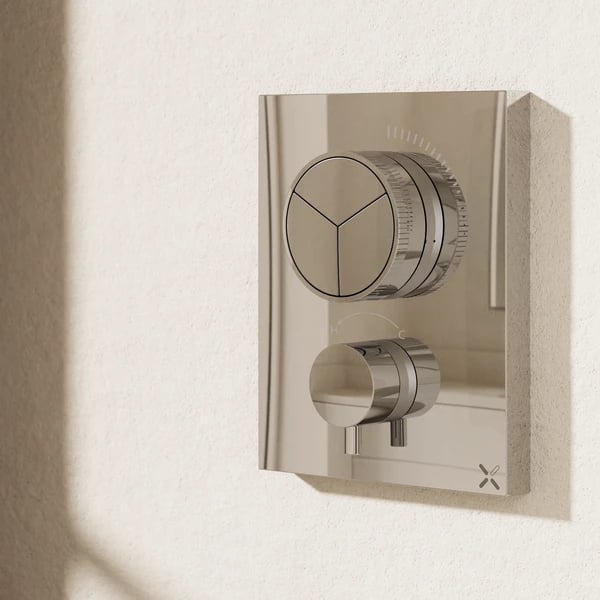 Crossbox MPRO Push Shower Valve