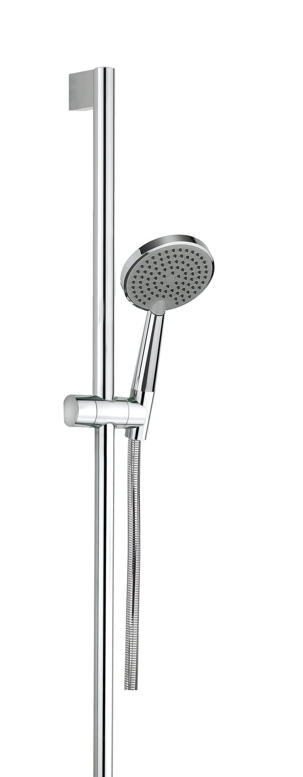 Wisp Corner Shower Rail Chrome