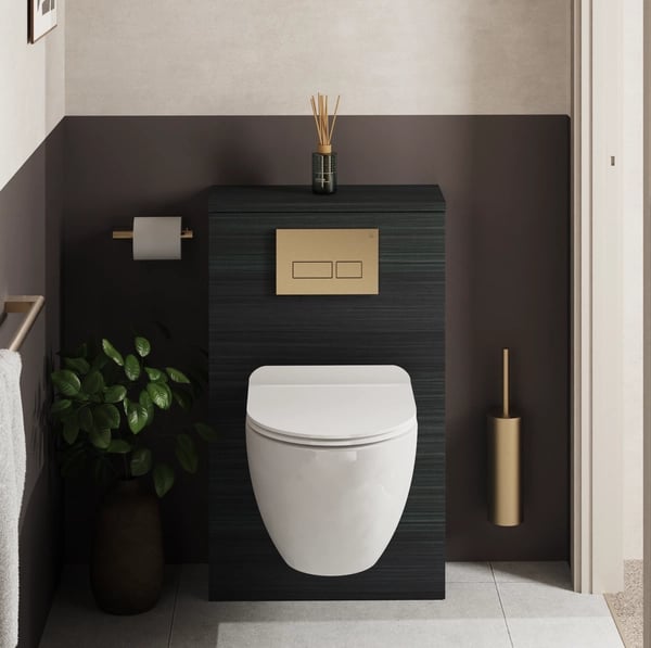 Toilet Furniture Unit in Steelwood
