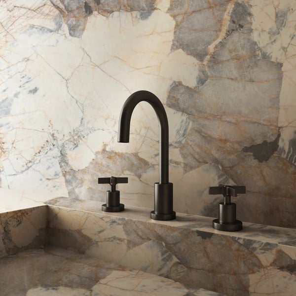 Clover 3 Hole Basin Tap