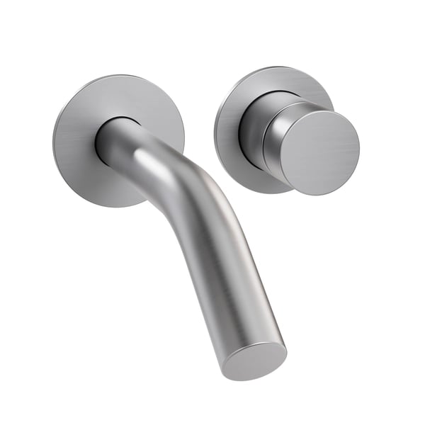 The Ixora Basin 2H Wall Mounted Set 316 Stainless Steel