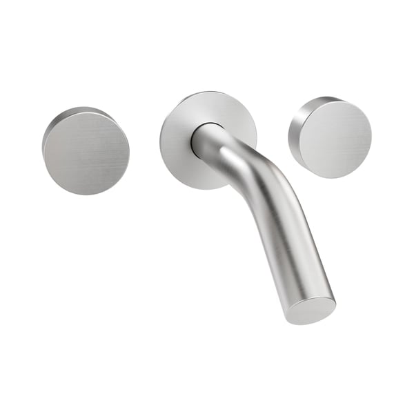 The Ixora Basin 3H Wall Mounted Set 316 Stainless Steel