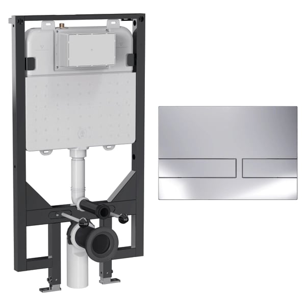 Venue Ultra Slim Concealed Cistern Frame Set 5